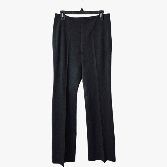 Thalian Dress Pants Size 6 Flat‎ Front Straight Leg 30X32 Gray Polyester Blend - Picture 1 of 10